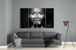 Kelebek Kadınları 4 Parça Mega Cam Tablo | 150x92 cm.