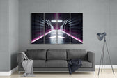 Koridor 4 Parça Mega Cam Tablo | 150x92 cm.