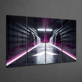 Koridor 4 Parça Mega Cam Tablo | 150x92 cm.