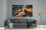 Mermer Lav 4 Parça Mega Cam Tablo | 150x92 cm.