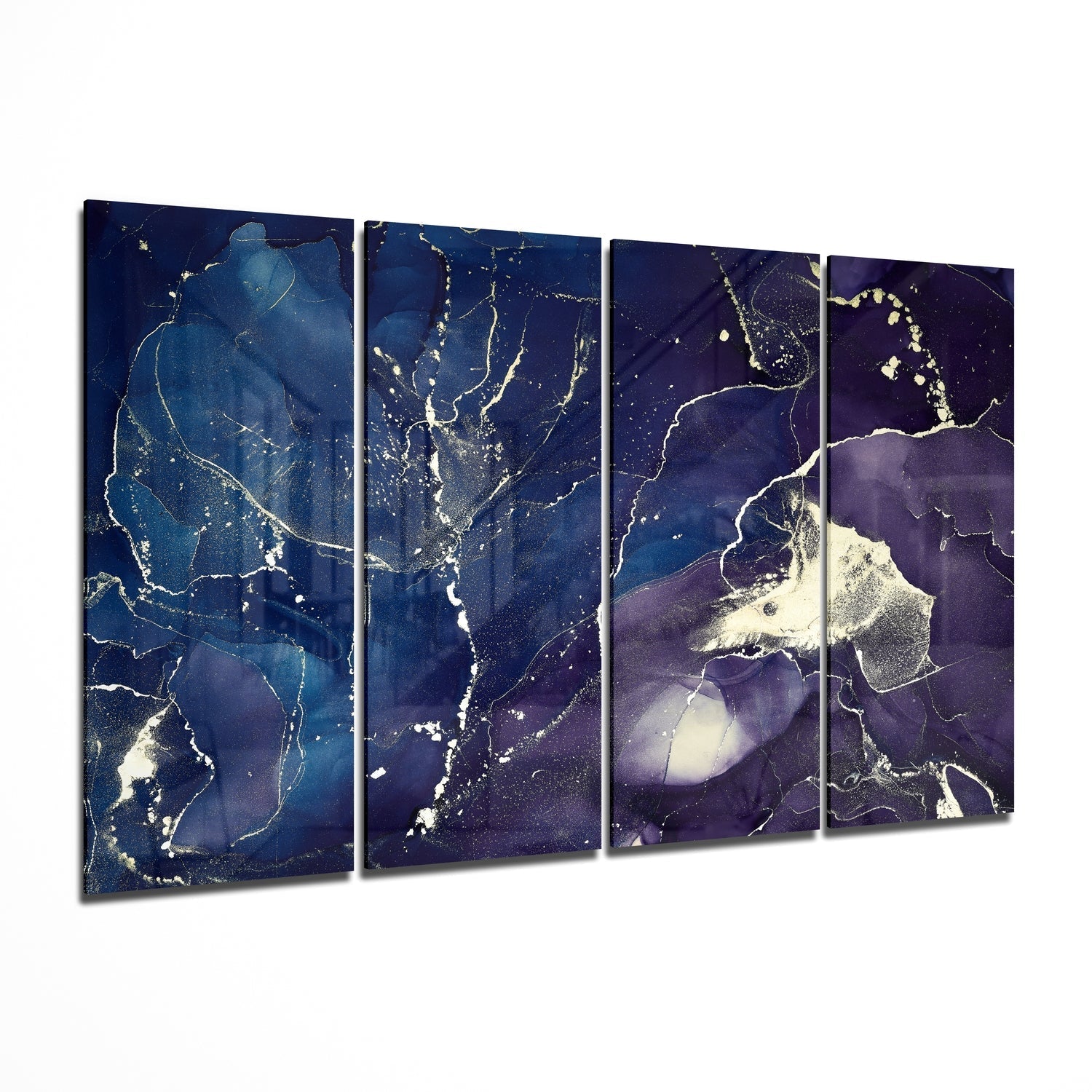 Mermer 4 Parça Mega Cam Tablo | 150x92 cm.