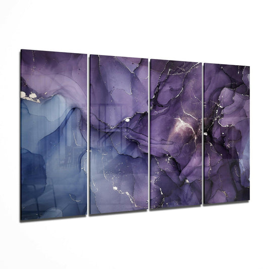 Mermer 4 Parça Mega Cam Tablo | 150x92 cm.