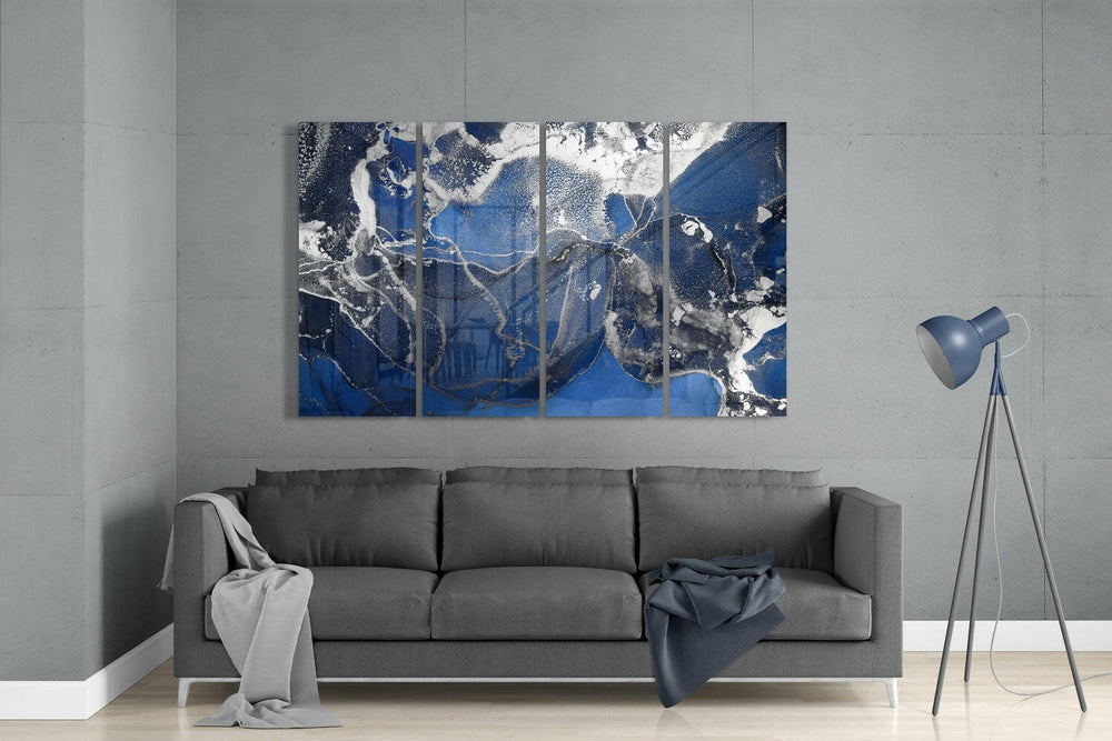 Mermer 4 Parça Mega Cam Tablo | 150x92 cm.