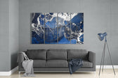 Mermer 4 Parça Mega Cam Tablo | 150x92 cm.