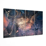 Mermer 4 Parça Mega Cam Tablo | 150x92 cm.