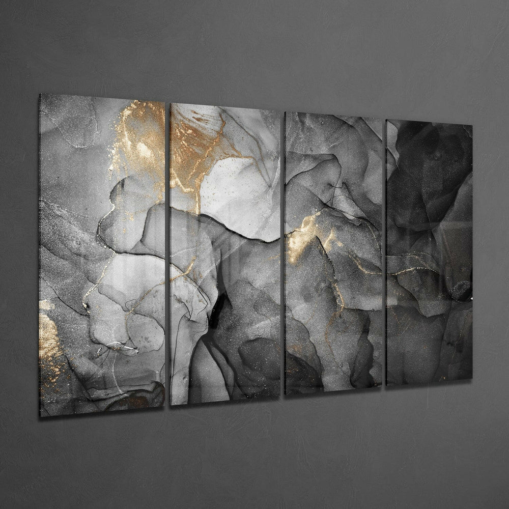 Mermer 4 Parça Mega Cam Tablo | 150x92 cm.