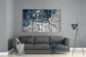 Mermer 4 Parça Mega Cam Tablo | 150x92 cm.