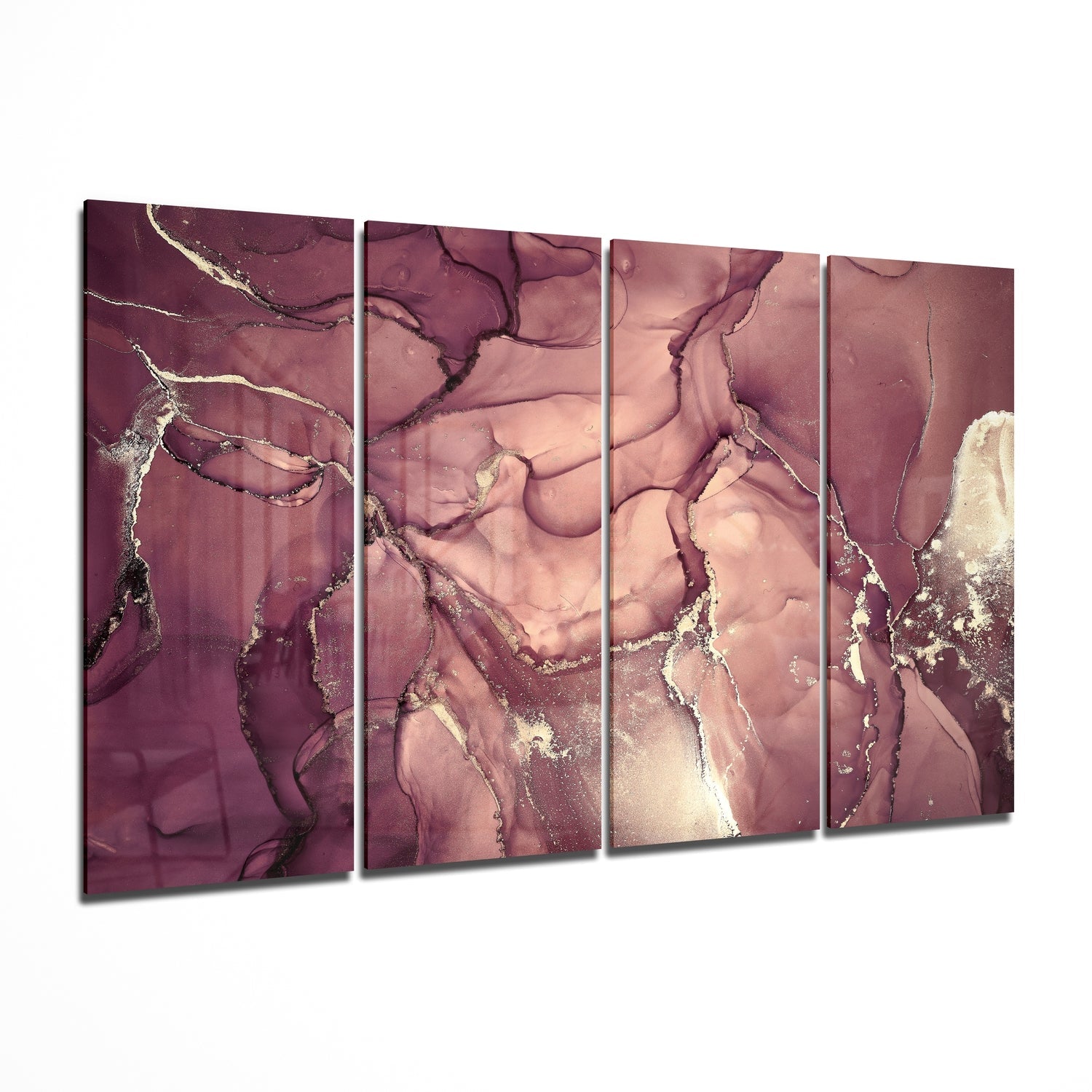 Mermer 4 Parça Mega Cam Tablo | 150x92 cm.