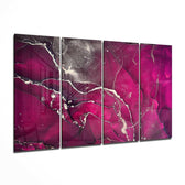 Mermer 4 Parça Mega Cam Tablo | 150x92 cm.
