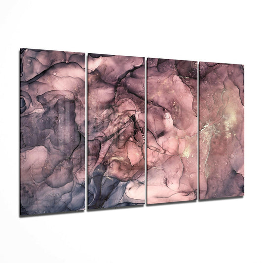 Mermer 4 Parça Mega Cam Tablo | 150x92 cm.