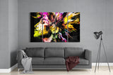 Müziği Hisset 4 Parça Mega Cam Tablo | 150x92 cm.