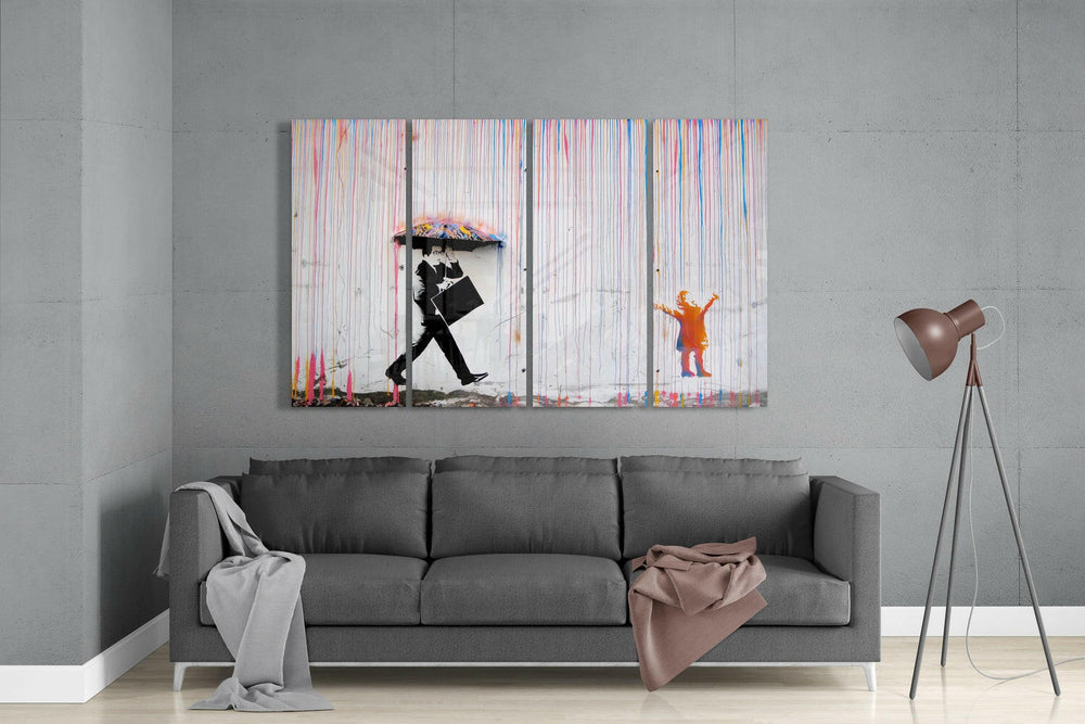 İsyankâr Duvar Cam Tablo | 150x92 cm