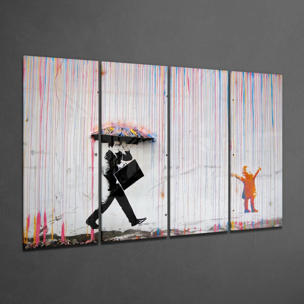 İsyankâr Duvar Cam Tablo | 150x92 cm