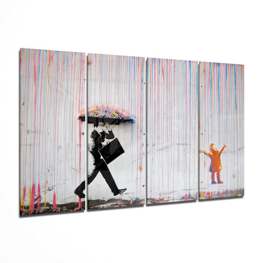 İsyankâr Duvar Cam Tablo | 150x92 cm