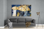 Şemsiye 4 Parça Mega Cam Tablo | 150x92 cm.