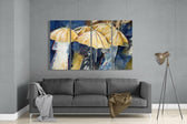 Şemsiye 4 Parça Mega Cam Tablo | 150x92 cm.