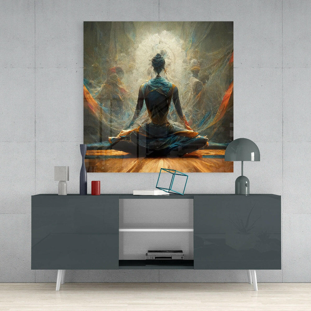 Meditasyon Cam Tablo || Tasarımcı Koleksiyonu.