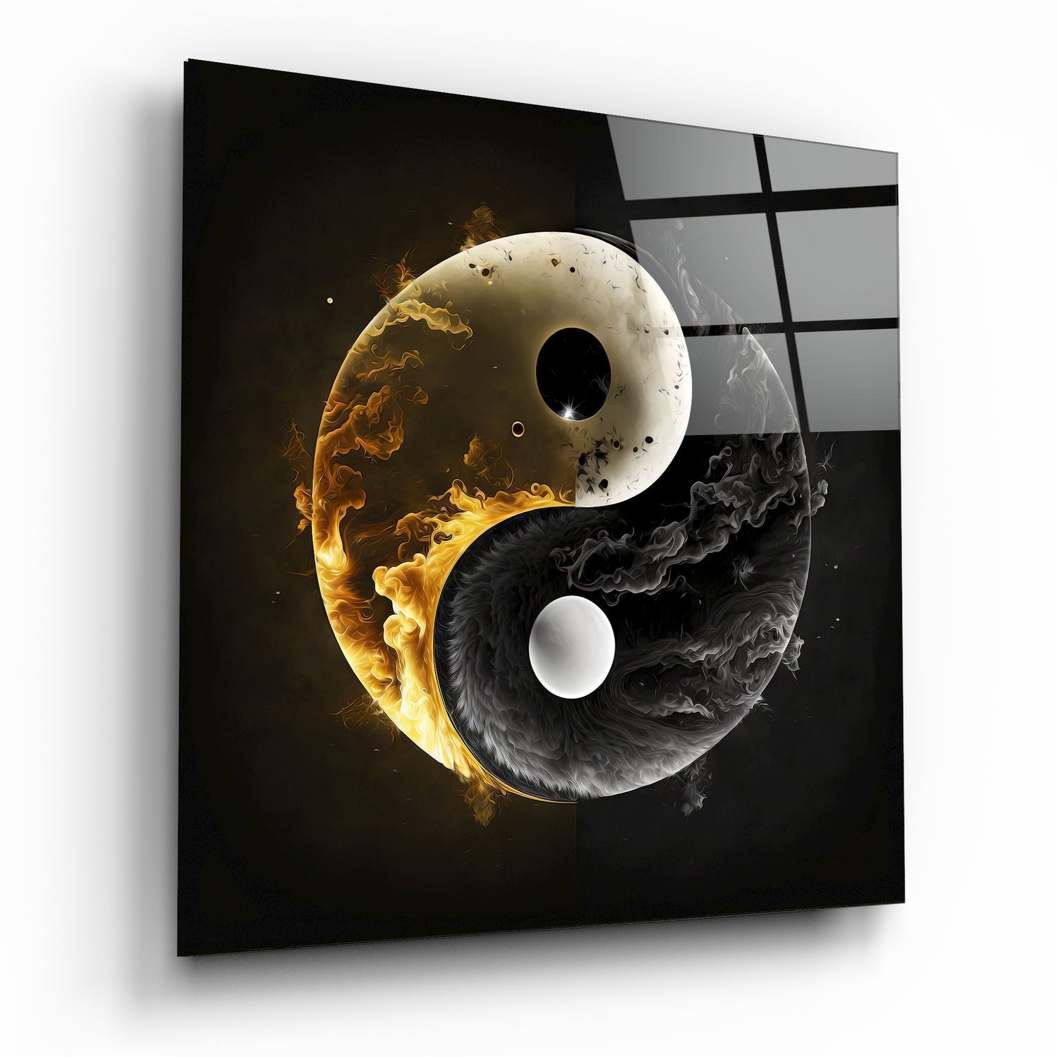 Ying&Yang Cam Tablo || Tasarımcı Koleksiyonu.