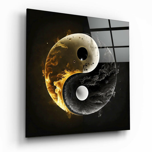 Ying&Yang Cam Tablo || Tasarımcı Koleksiyonu.