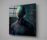 Ağ Örücü Kahraman Cam Tablo || Tasarımcı Koleksiyonu