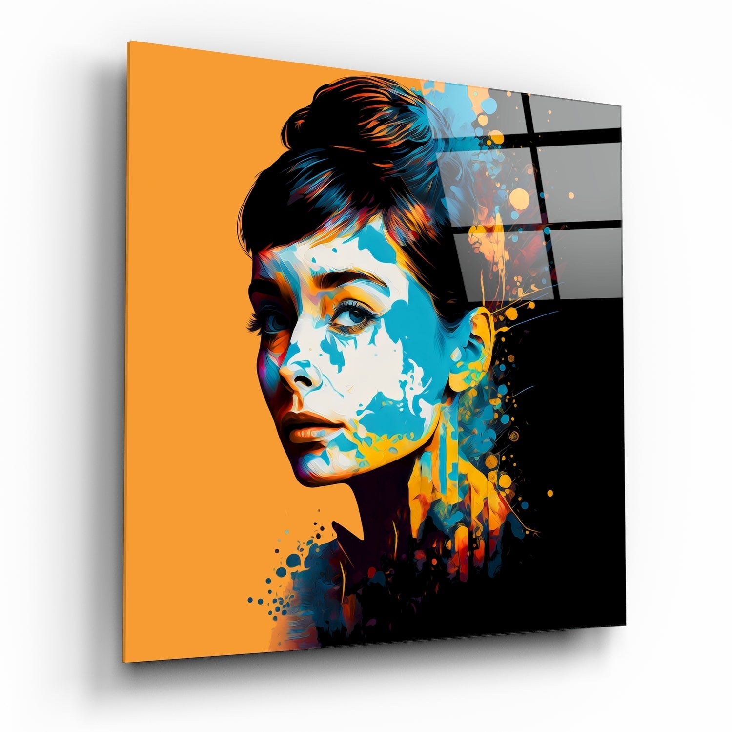 Audrey Hepburn Cam Tablo || Tasarımcı Koleksiyonu.