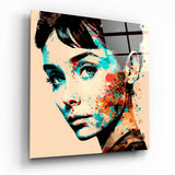 Audrey Hepburn Cam Tablo || Tasarımcı Koleksiyonu.