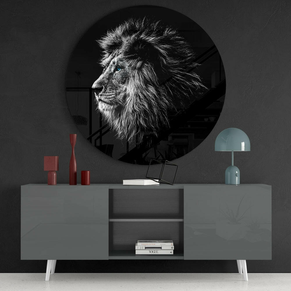 Aslan Cam Tablo.