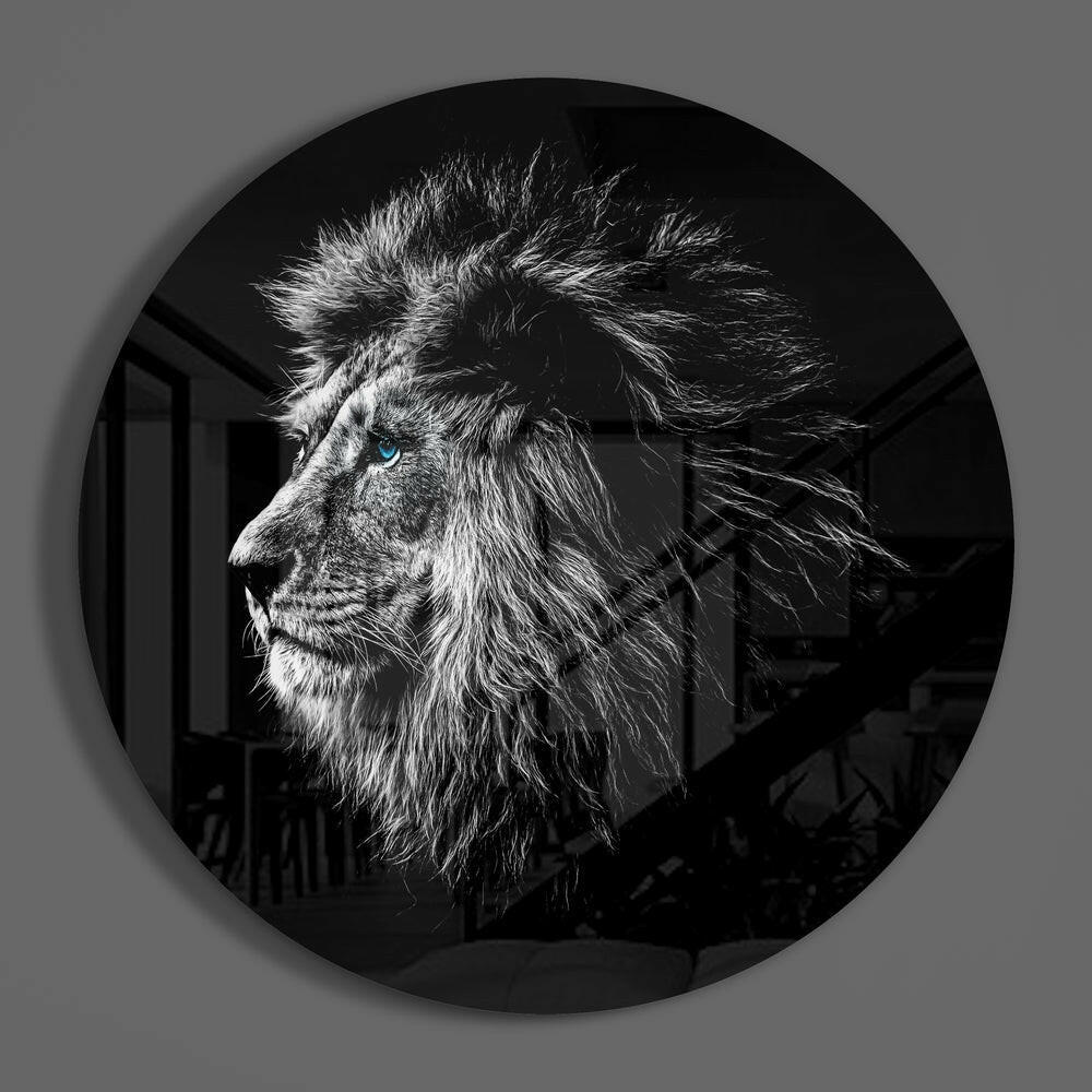 Aslan Cam Tablo.