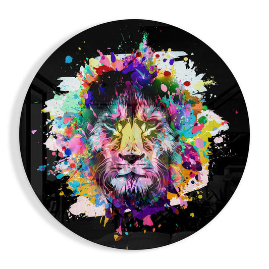 Aslan Cam Tablo.