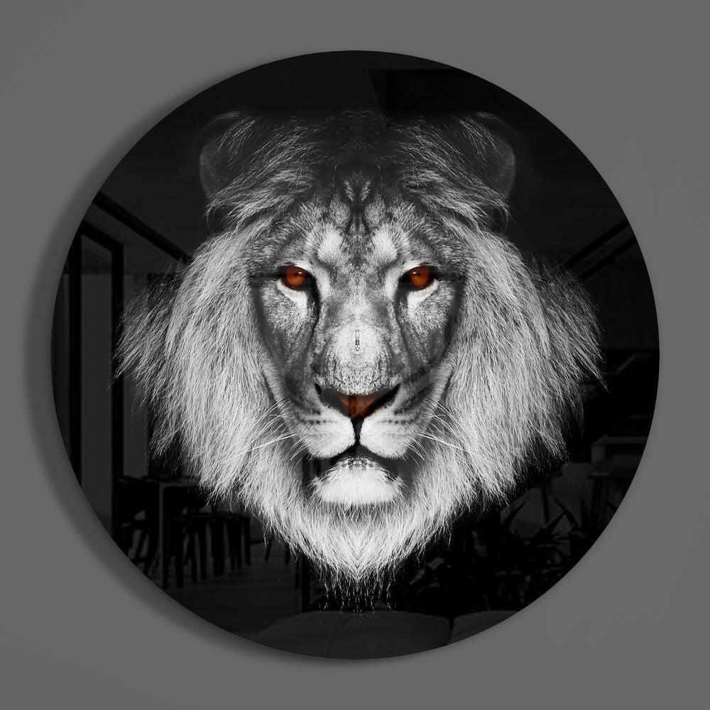 Aslan Cam Tablo.