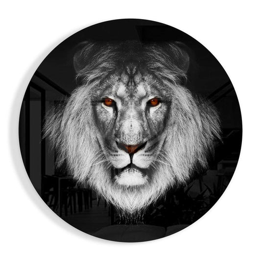 Aslan Cam Tablo.