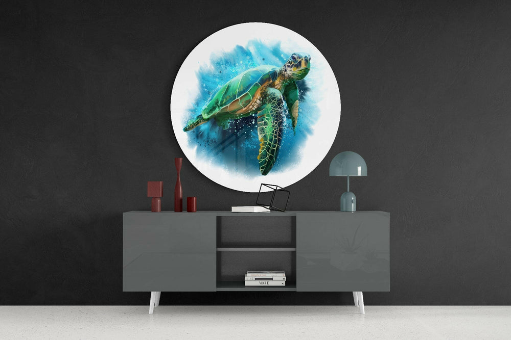 Caretta Caretta Cam Tablo.