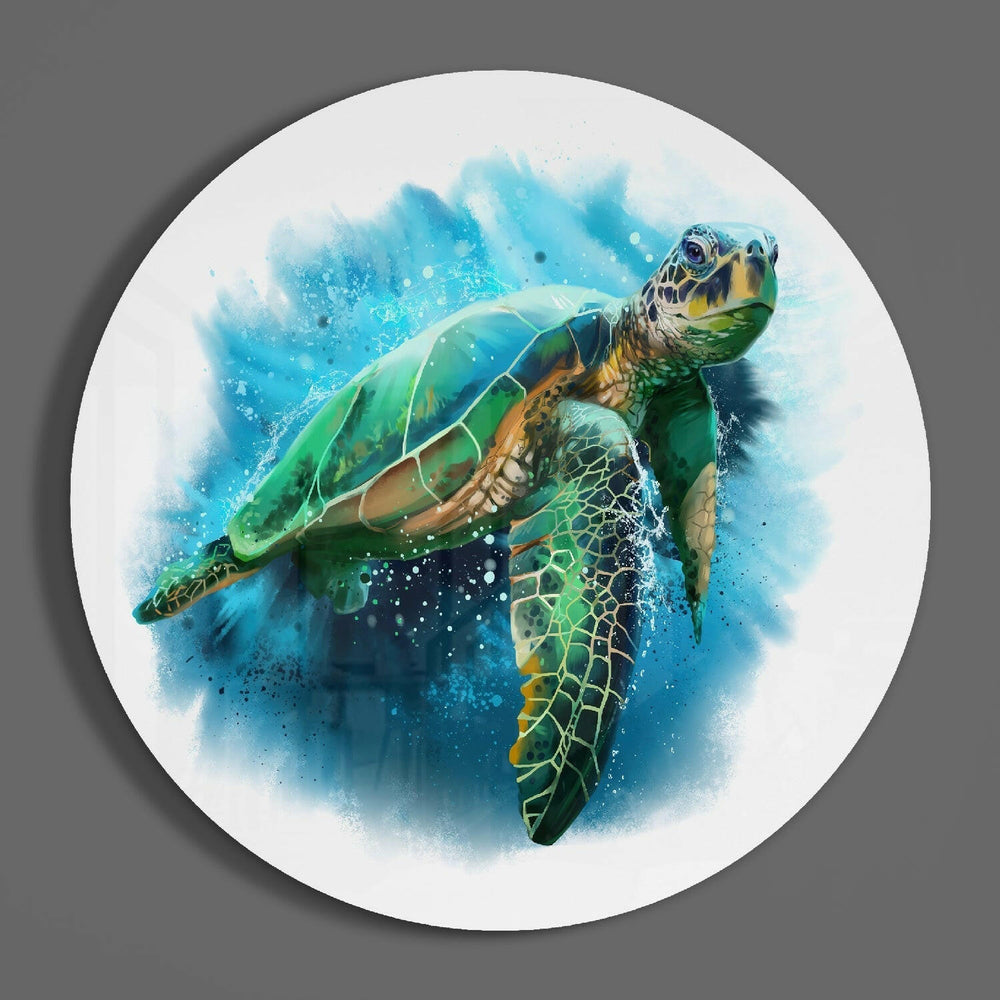 Caretta Caretta Cam Tablo.