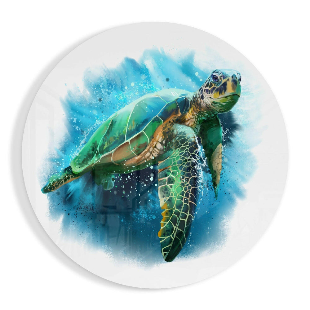 Caretta Caretta Cam Tablo.