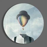 Balon Kafa Cam Tablo.