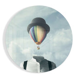 Balon Kafa Cam Tablo.
