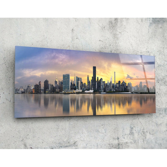 NYC 92x36cm Cam Tablo.