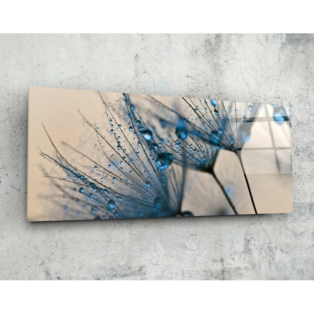 Makro Karahindiba 92x36cm Cam Tablo.