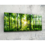Orman 92x36cm Cam Tablo.
