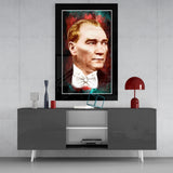 Atatürk Cam Tablo.
