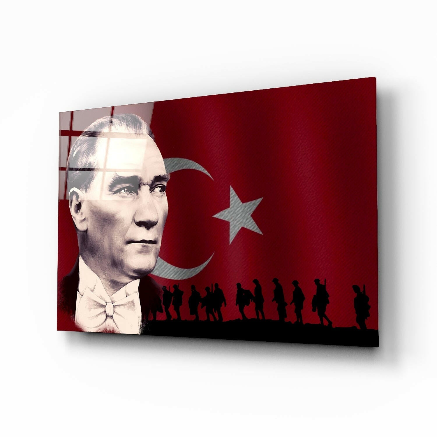 Atatürk Cam Tablo.