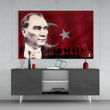 Atatürk Cam Tablo.
