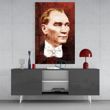 Atatürk Cam Tablo.