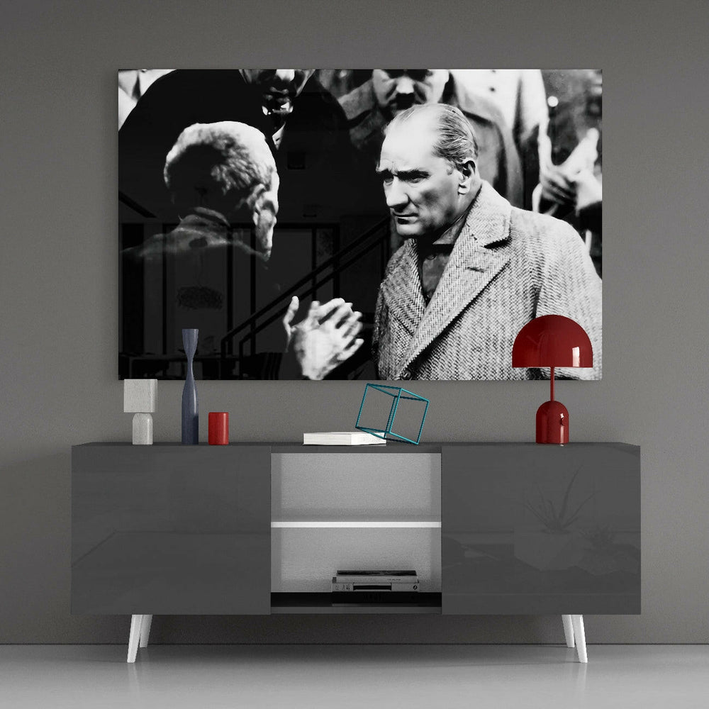 Atatürk Cam Tablo.
