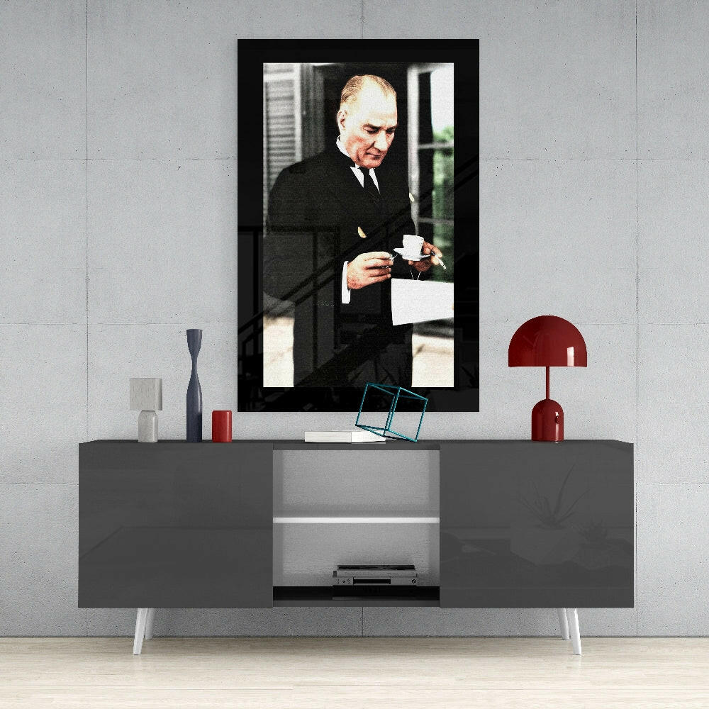 Atatürk Cam Tablo.