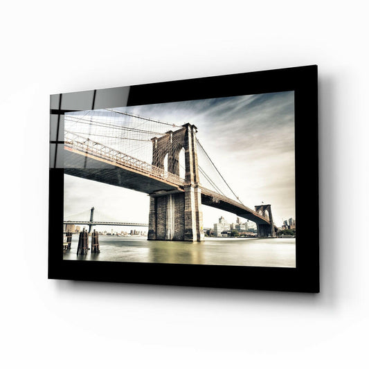 Brooklyn Köprüsü  Cam Tablo.