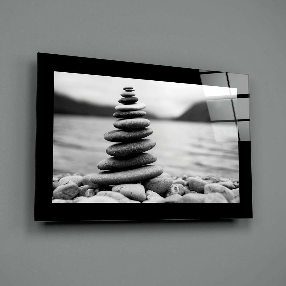 Zen Balancing Rocks  Cam Tablo.