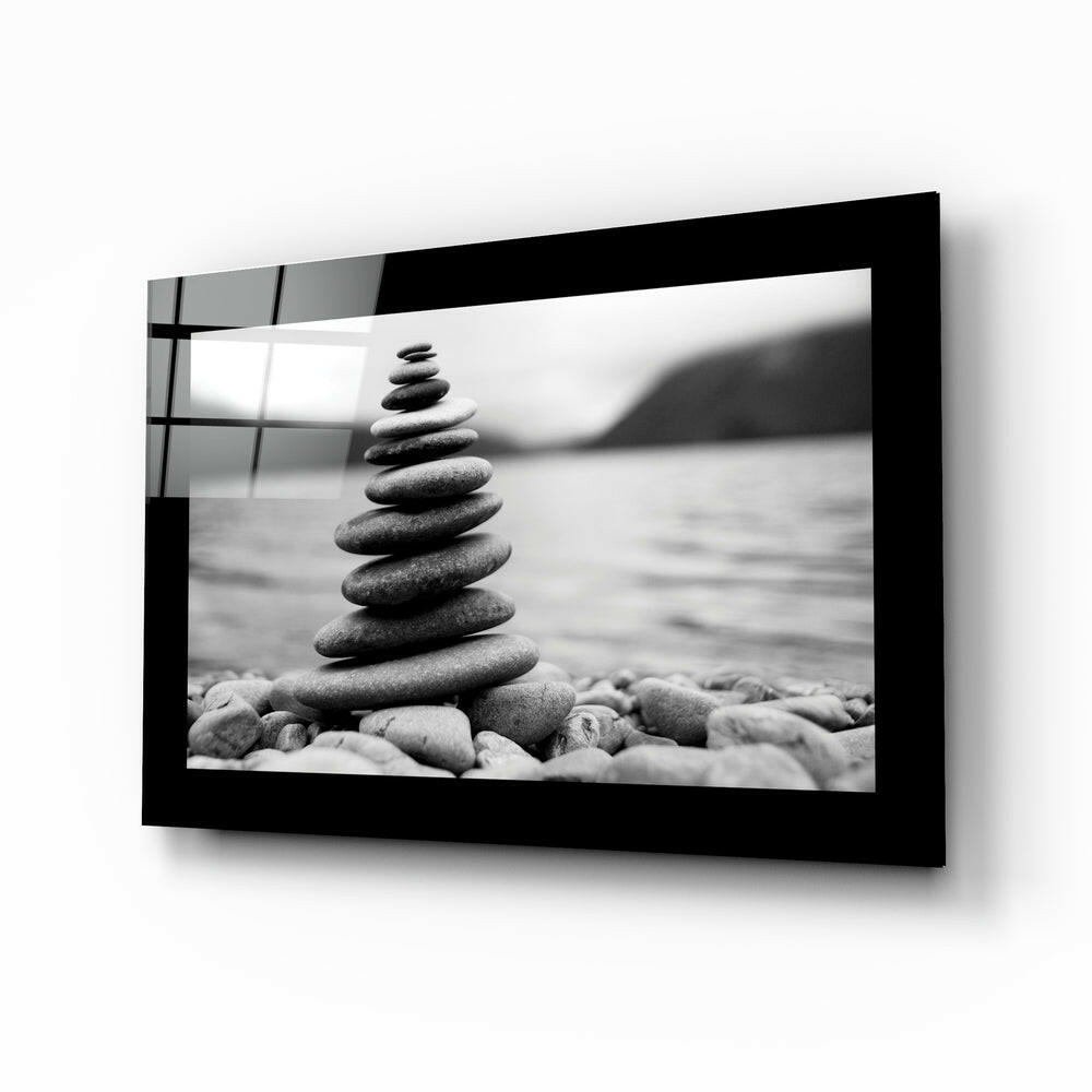 Zen Balancing Rocks  Cam Tablo.