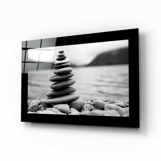 Zen Balancing Rocks  Cam Tablo.