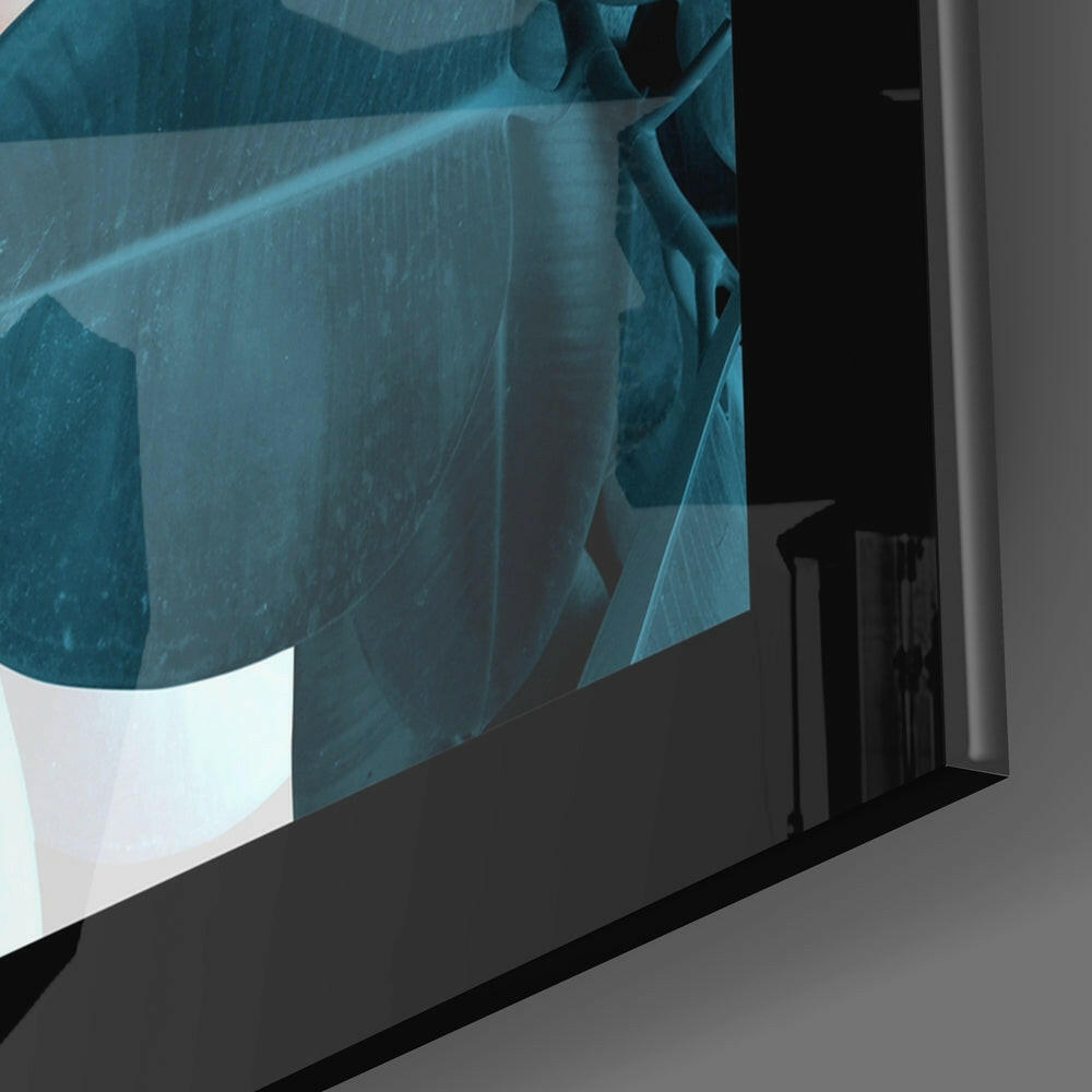 Çiçek  Cam Tablo.